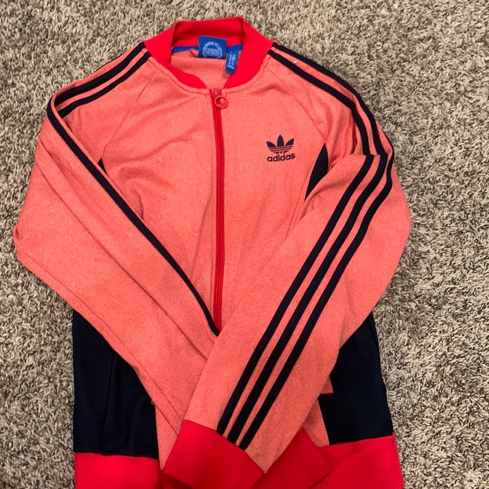 Adidas zip up jacket